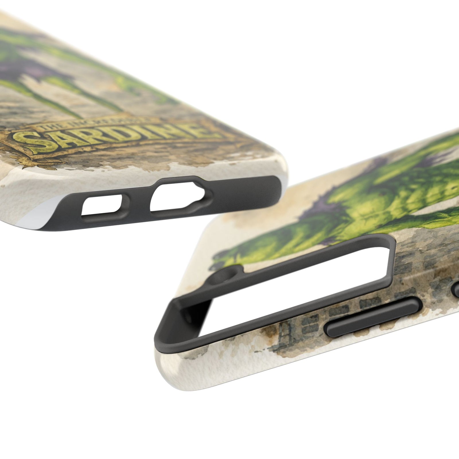 The Incredible Sardine Phone Case — A Muscular Take on a Marcus the Worm