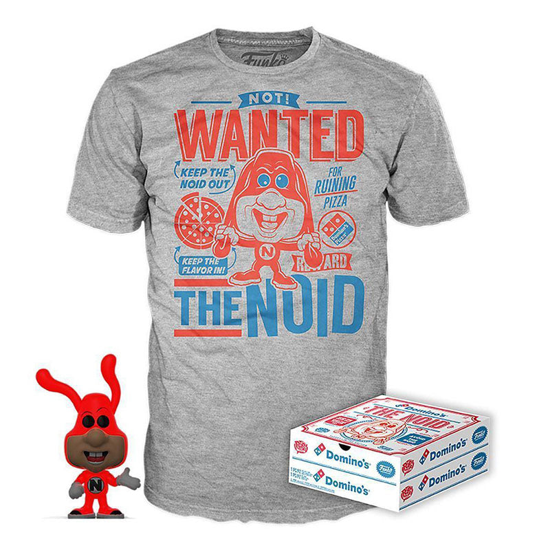 The Noid (Glow in the Dark) and Noid Tee (L, Unsealed) 17 - Target Exclusive