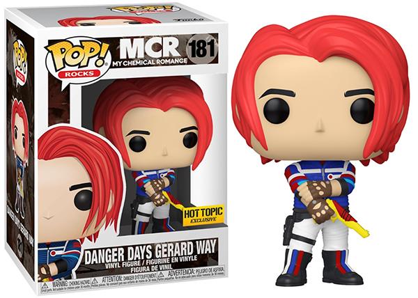 Danger Days Gerard Way (My Chemical Romance) 181 - Hot Topic Exclusive  [light damage]