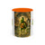 Teenage Mutant Marcus Turtle Accent Coffee Mug - A Marcus the Worm Retro Turtle (11/15oz)