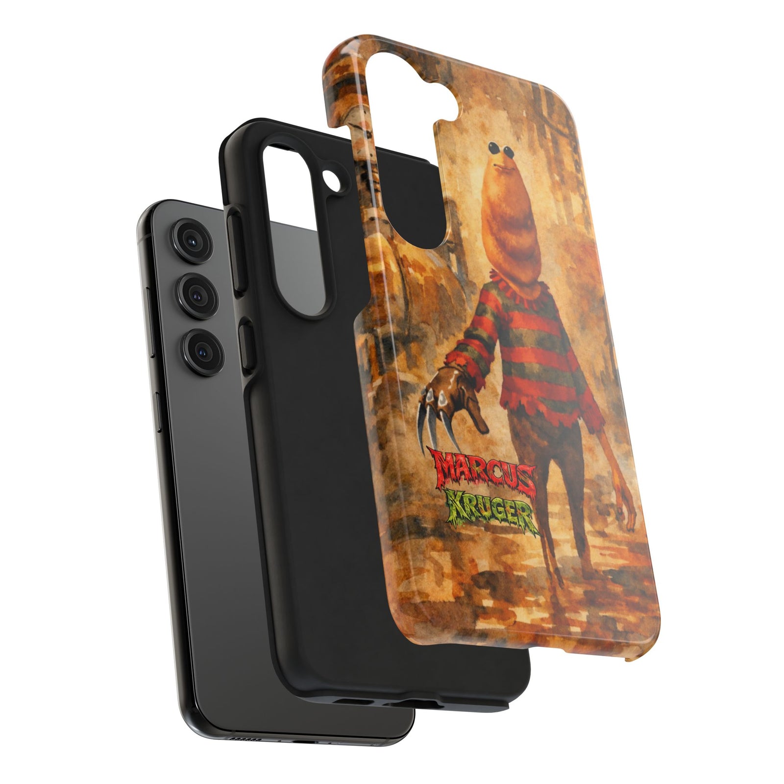 Copy of The Incredible Sardine Phone Case — A Muscular Take on a Marcus the Worm