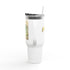 40oz Insulated Travel Mug - Marcus the Worm as The Incredible Sardine