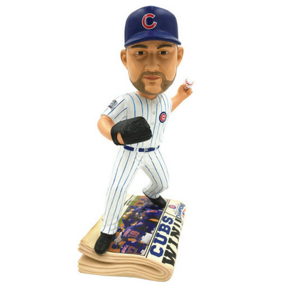 Chicago Cubs 2016 World Series Newspaper Bobbleheads