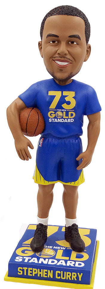 Stphen Curry Golden State Warriors 73 Wins NBA Bobblehead