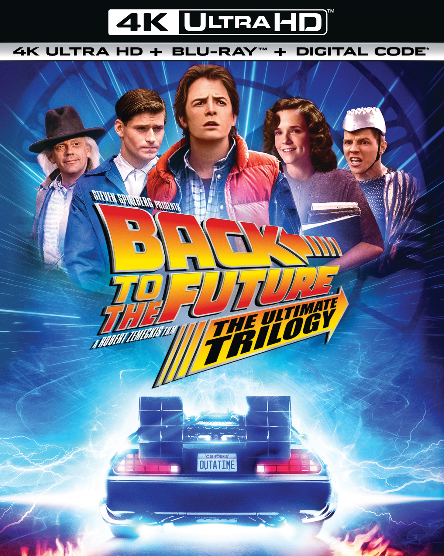 Back to the Future: The Ultimate Trilogy (4K Ultra HD + Blu-ray™ + Digital Code) [2024]