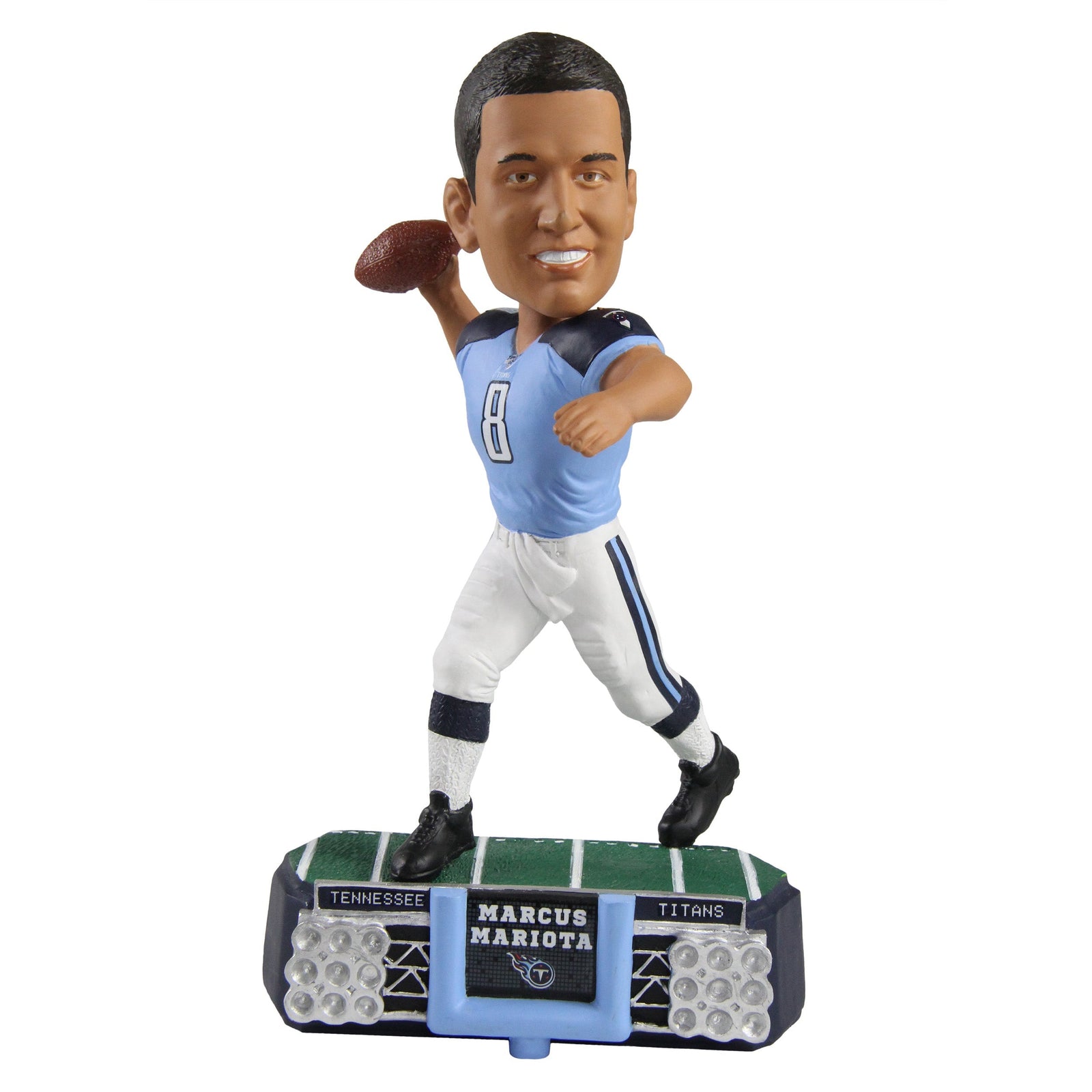 Marcus Mariota Tennessee Titans Stadium Lights Special Edition NFL Bobblehead