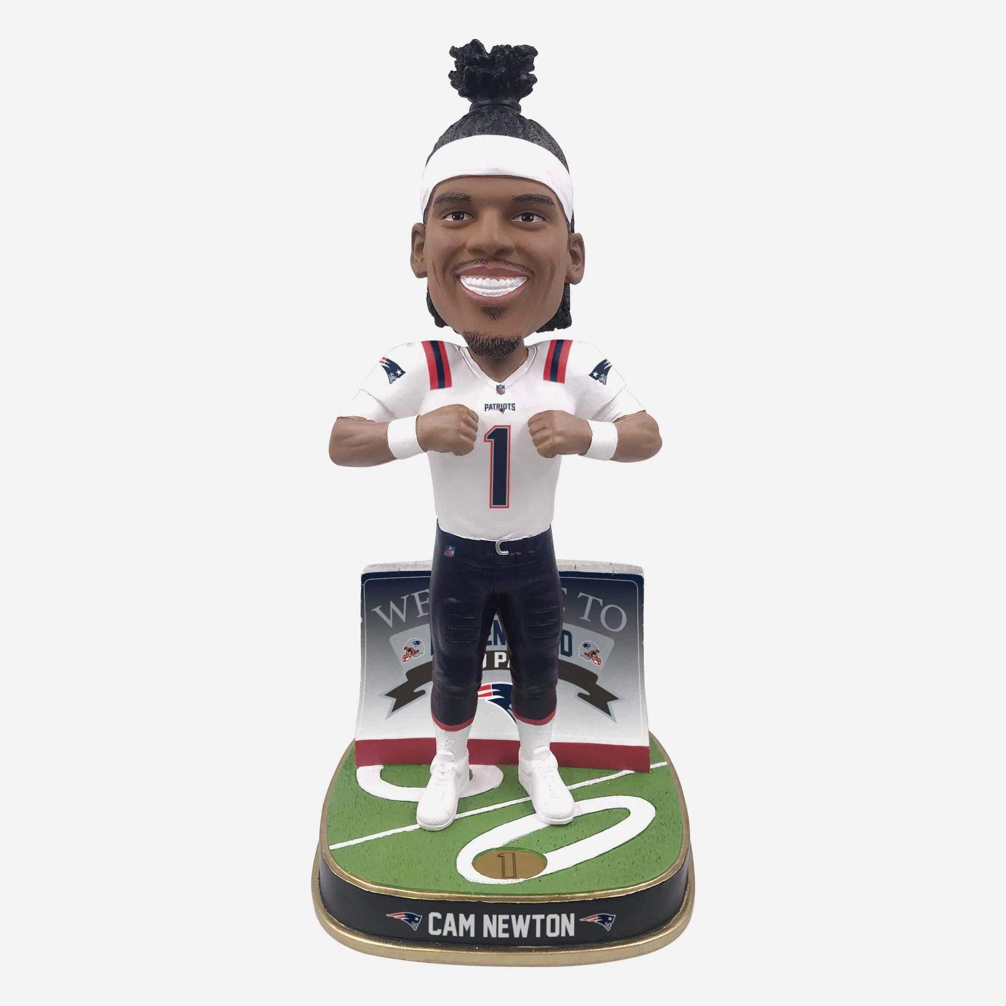 Cam Newton New England Patriots Welcome Series NFL Bobblehead