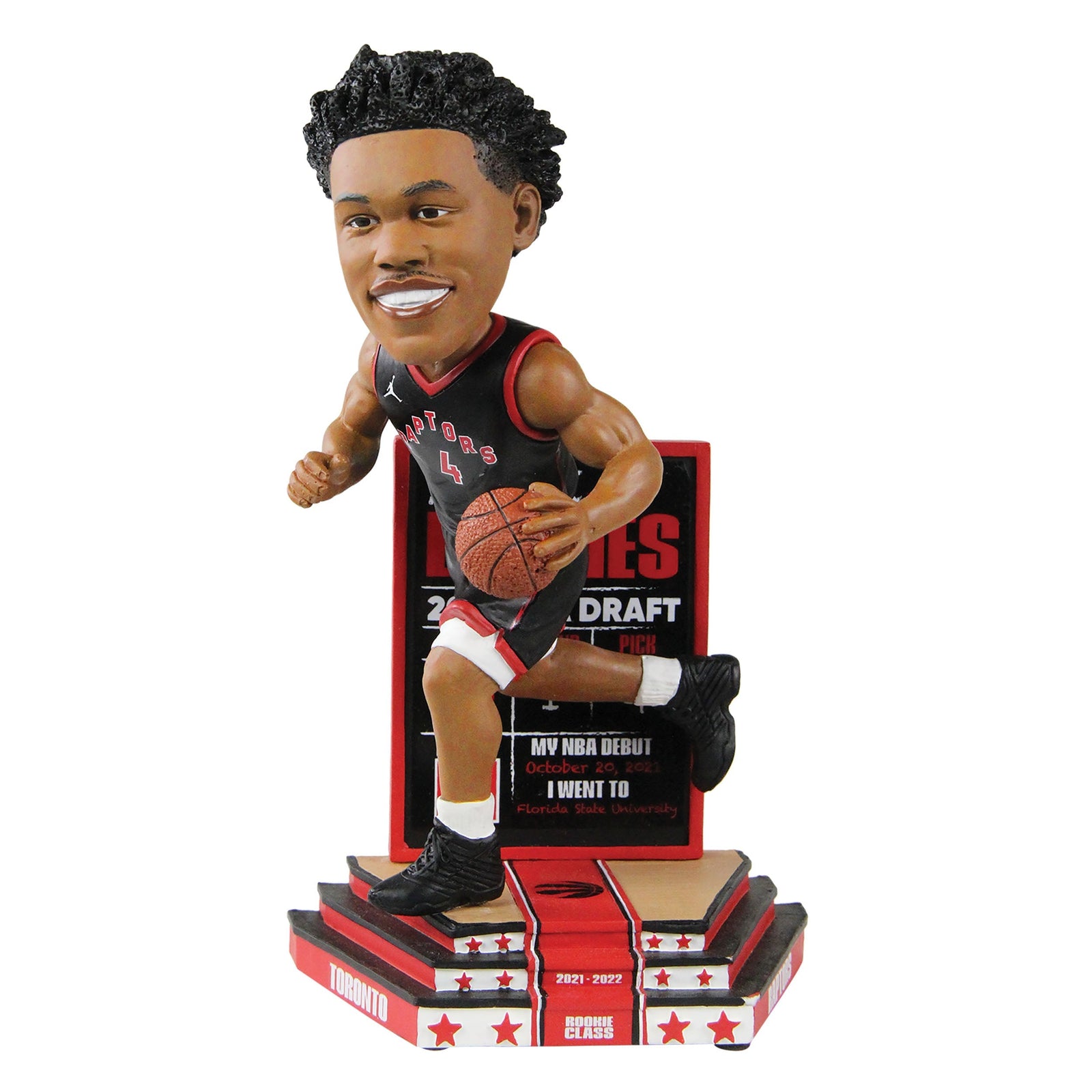 Scottie Barnes Toronto Raptors 2021 Rookie Series NBA Bobblehead