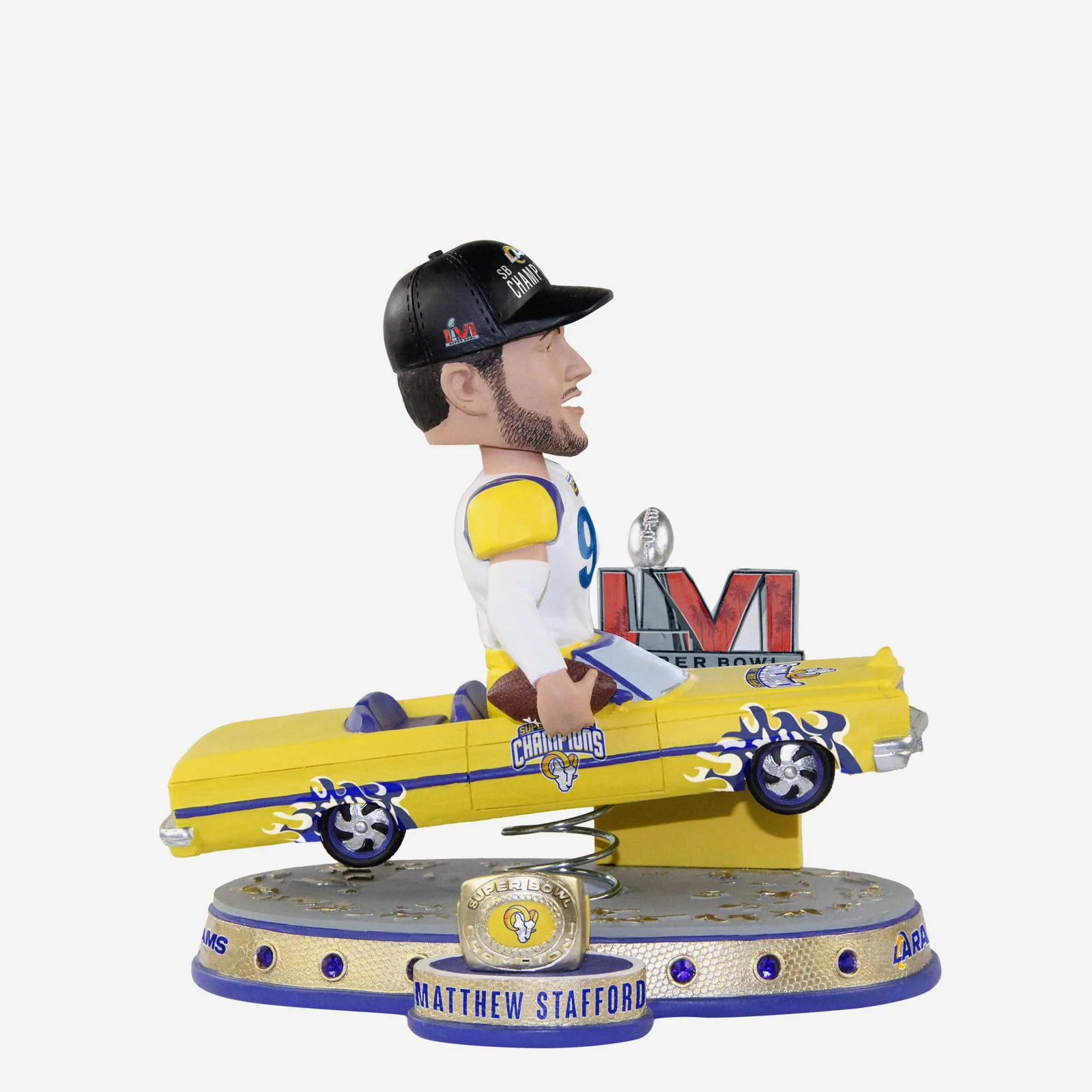 Matthew Stafford Los Angeles Rams Low Rider NFL Bobblehead