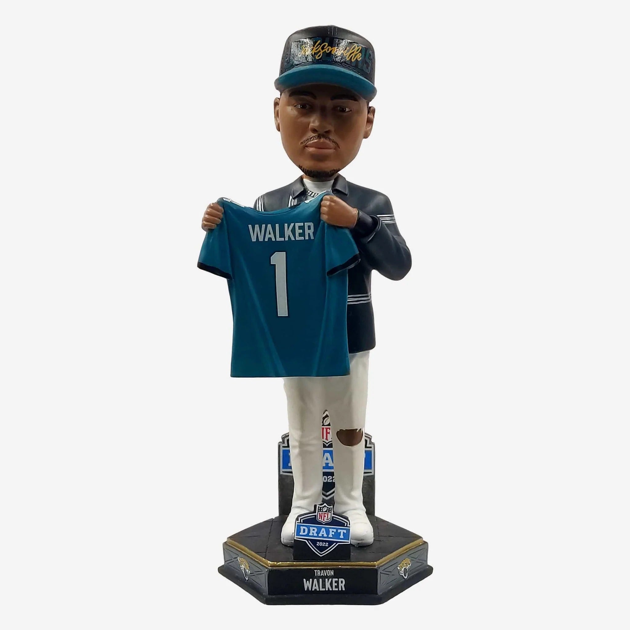 Travon Walker Jacksonville Jaguars 2022 Draft Pick No. 1 NFL Bobblehead