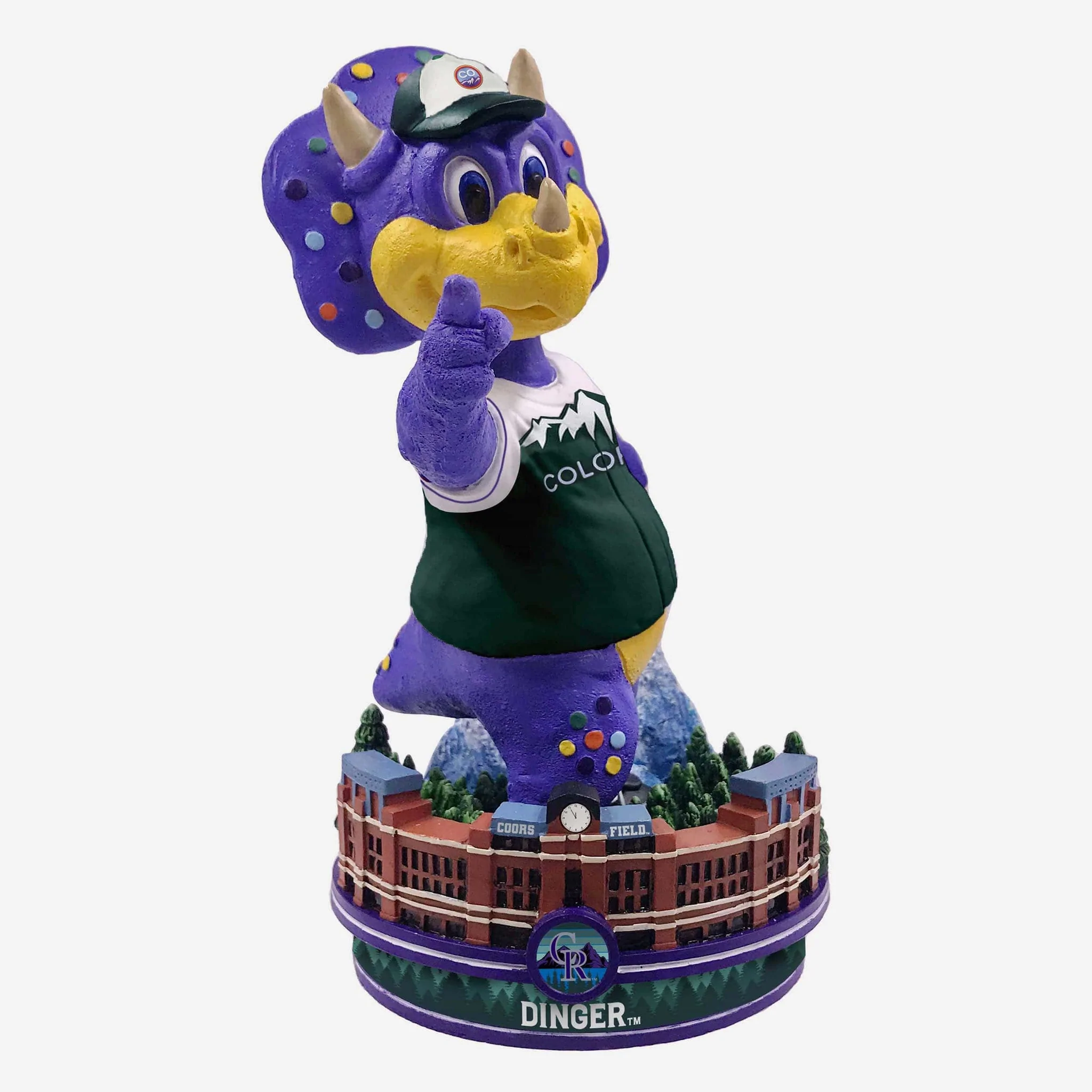 Dinger Colorado Rockies 2022 City Connect MLB Bobblehead