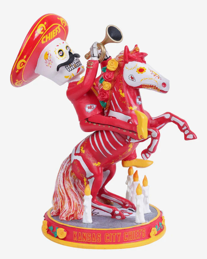Kansas City Chiefs Calavera NFL Bobblehead