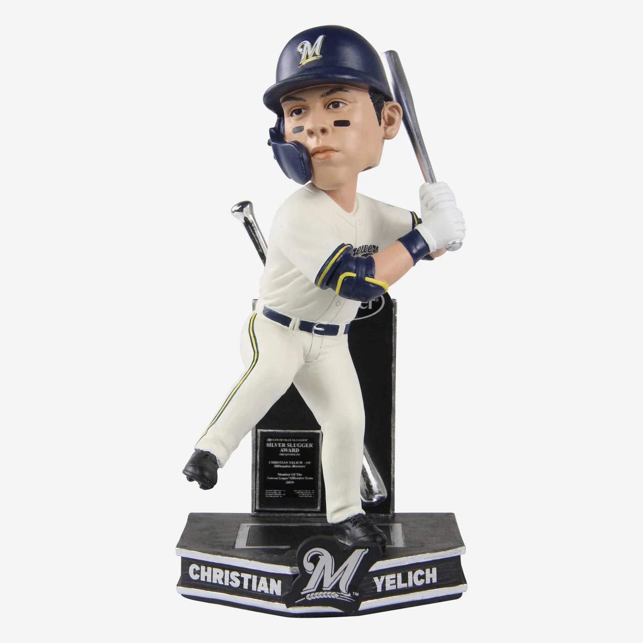 Christian Yelich Milwaukee Brewers 2019 Silver Slugger MLB Bobblehead