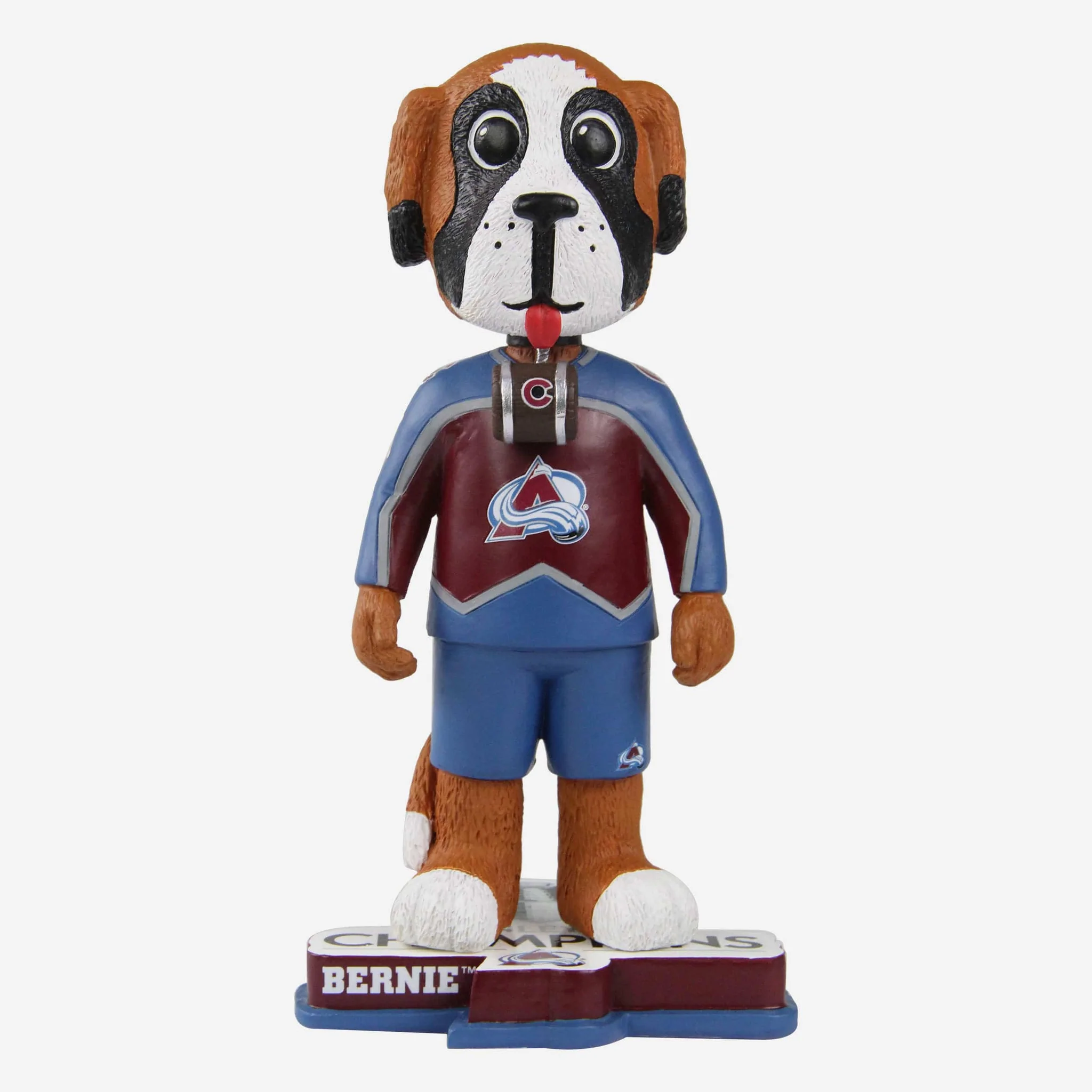 Colorado Avalanche 2022 Stanley Cup Champions Mascot Bobble