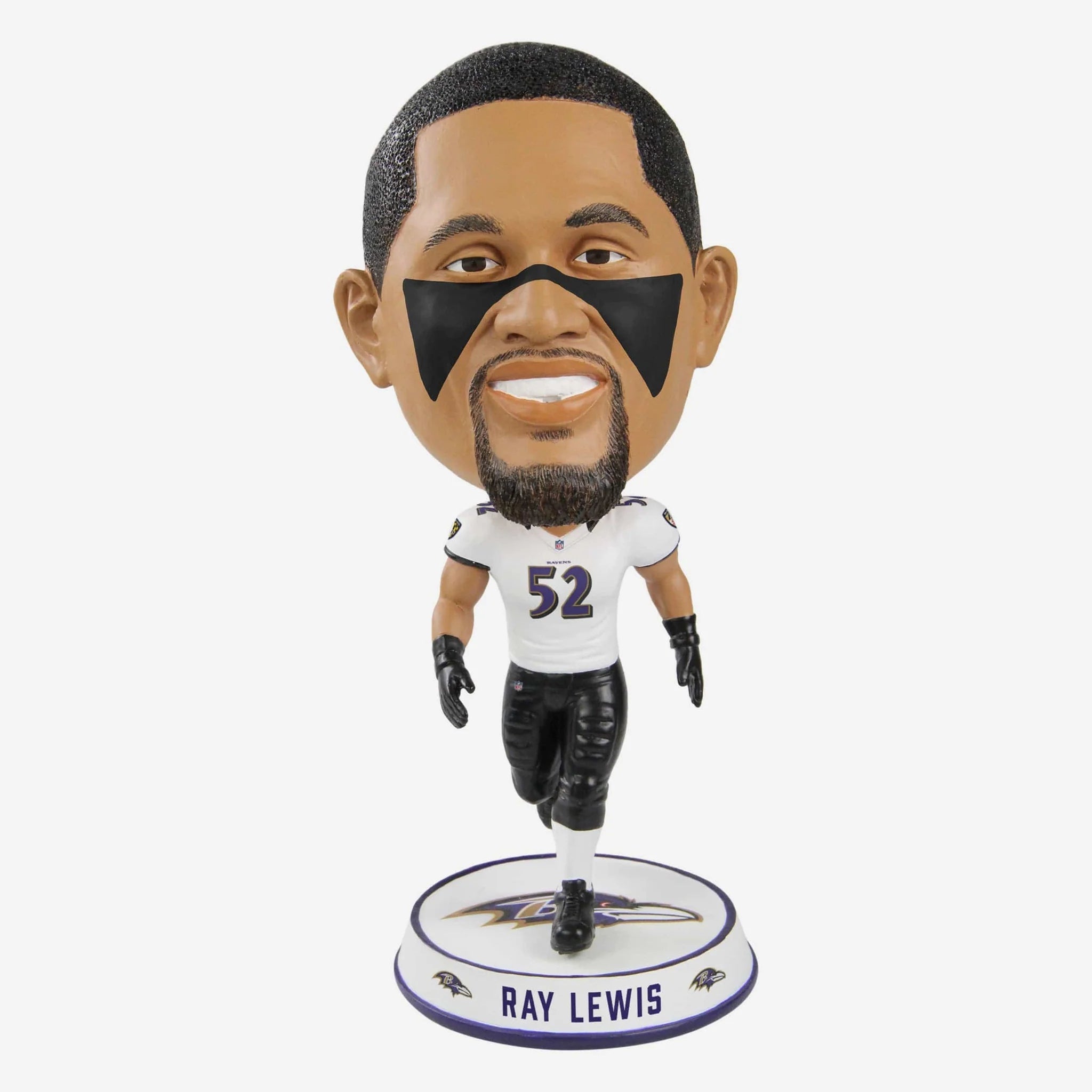 Ray Lewis Baltimore Ravens 2023 Home Jersey Bighead NFL Bobblehead