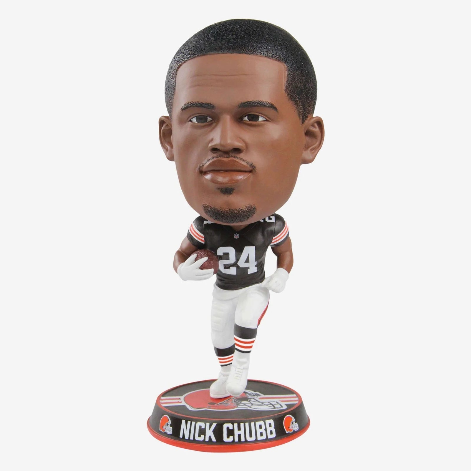 Nick Chubb Cleveland Browns 2023 Home Jersey Bighead NFL Bobblehead