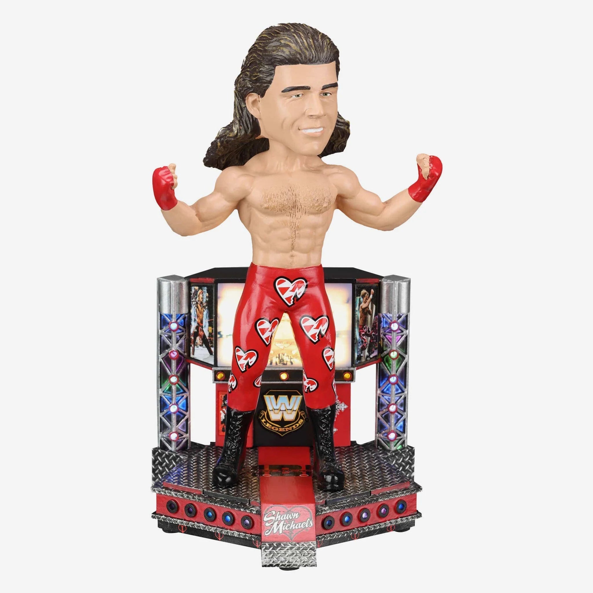 Shawn Michaels Light Up Stage Entrance WWE Bobblehead