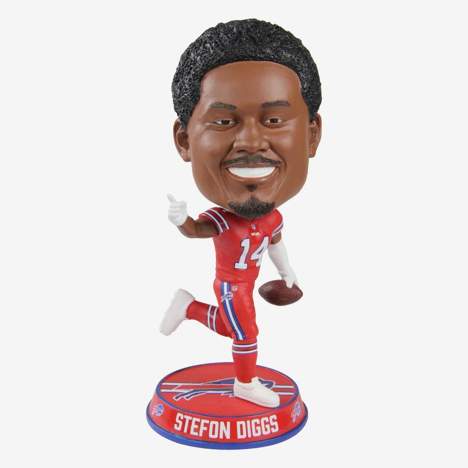 Stephon Diggs Buffalo Bills Away Jersey Bighead NFL Bobblehead