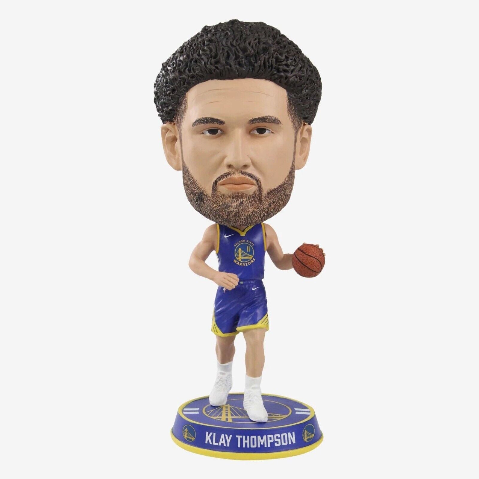 Klay Thompson Golden State Warriors Away Jersey Bighead NBA Bobblehead