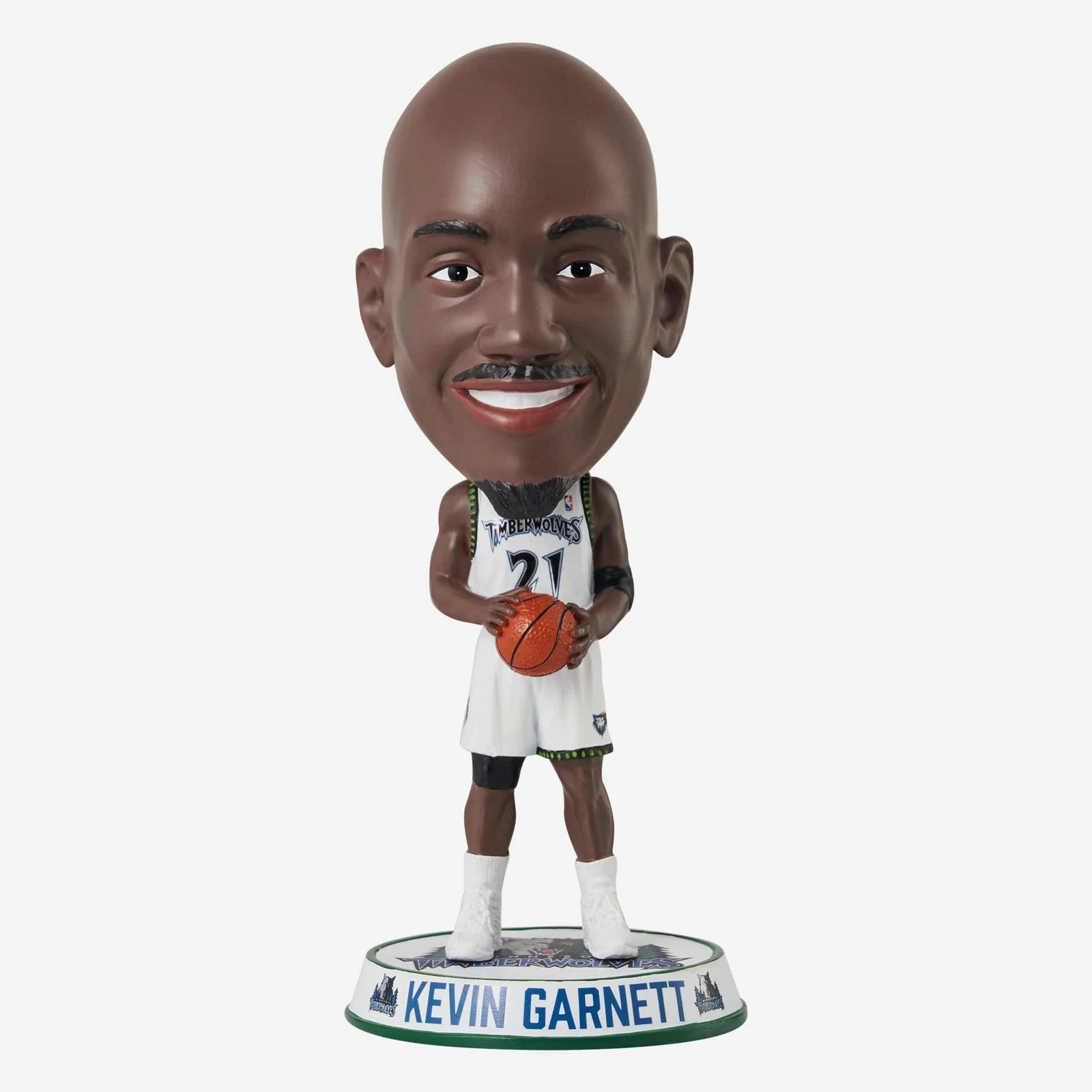 Kevin Garnett Minnesota Timberwolves Home Jersey Bighead NBA Bobblehead