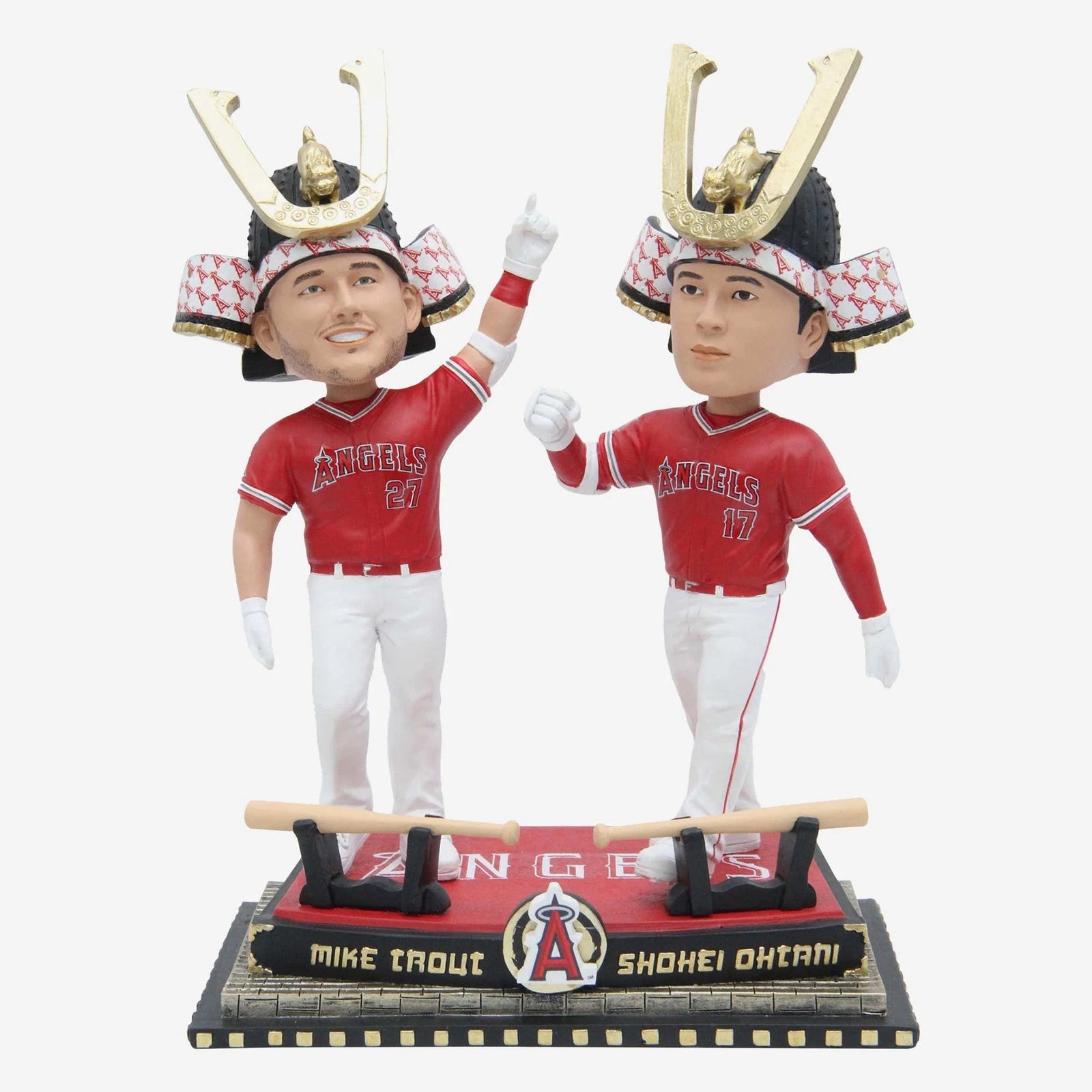 Shohei Ohtani & Mike Trout Los Angeles Angels Dual Home Run Celebration MLB Bobblehead