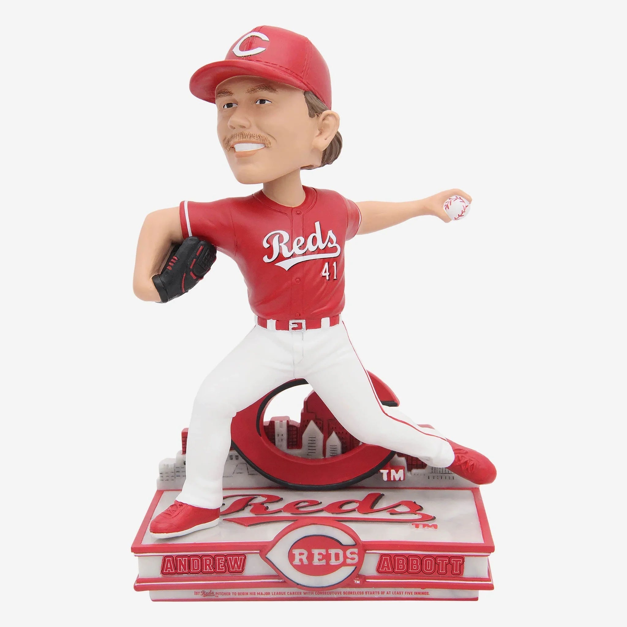 Andrew Abbott Cincinnati Reds Gamebreaker MLB Bobblehead