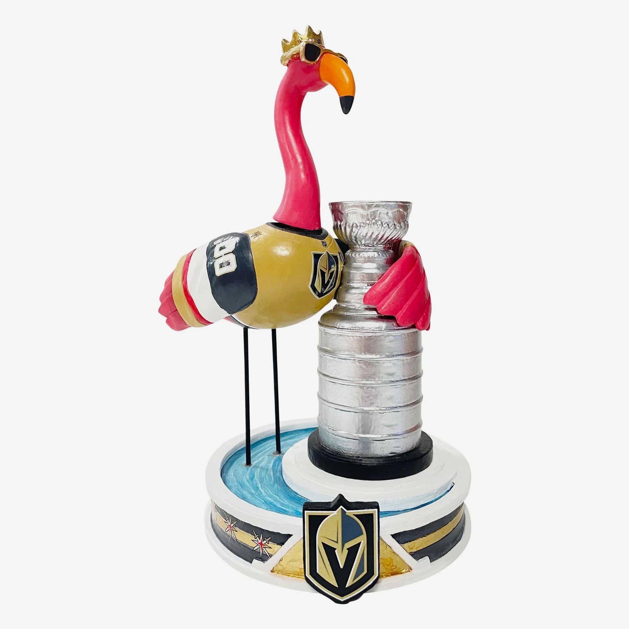 Flamingo Vegas Golden Knights 2023 Stanley Cup Champions NHL Bobblehead