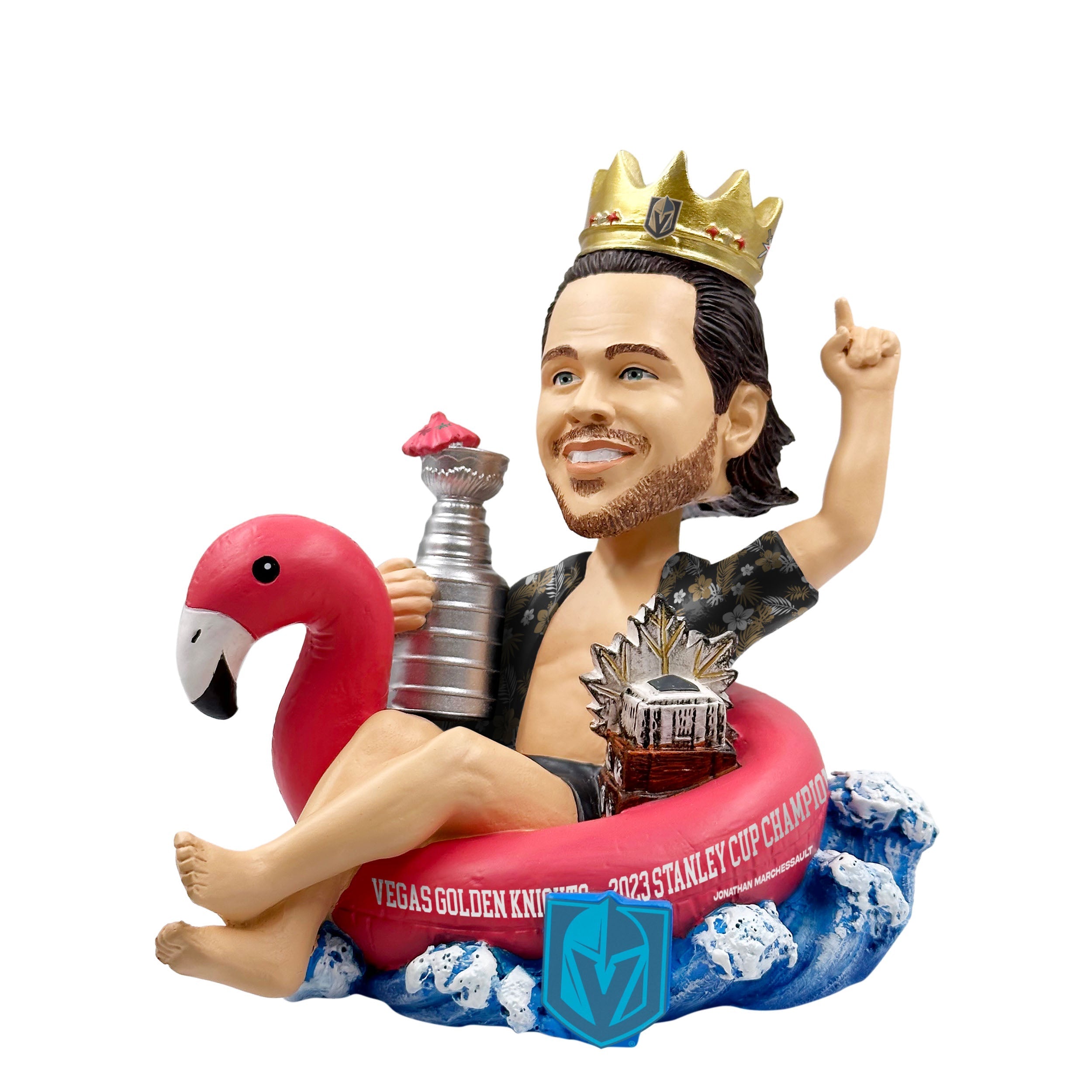 Jonathan Marchessault Vegas Golden Knights 2023 Stanley Cup Flamingo Bobblehead