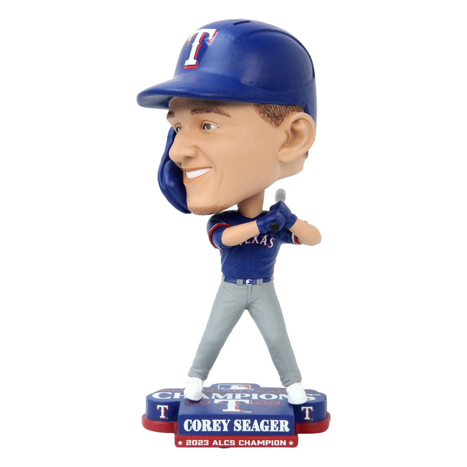 Corey Seager Texas Rangers Alcs Champion Gamebreaker MLB Bobblehead