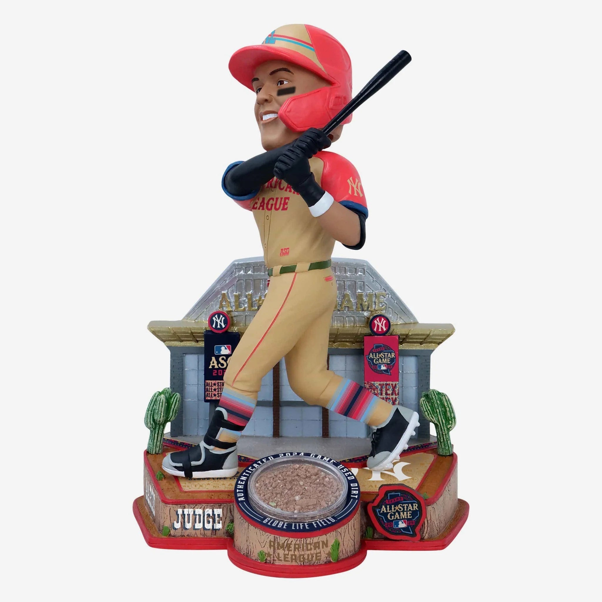 2024 MLB All-Star Game Event Authenticated Dirt Collection Bobbleheads