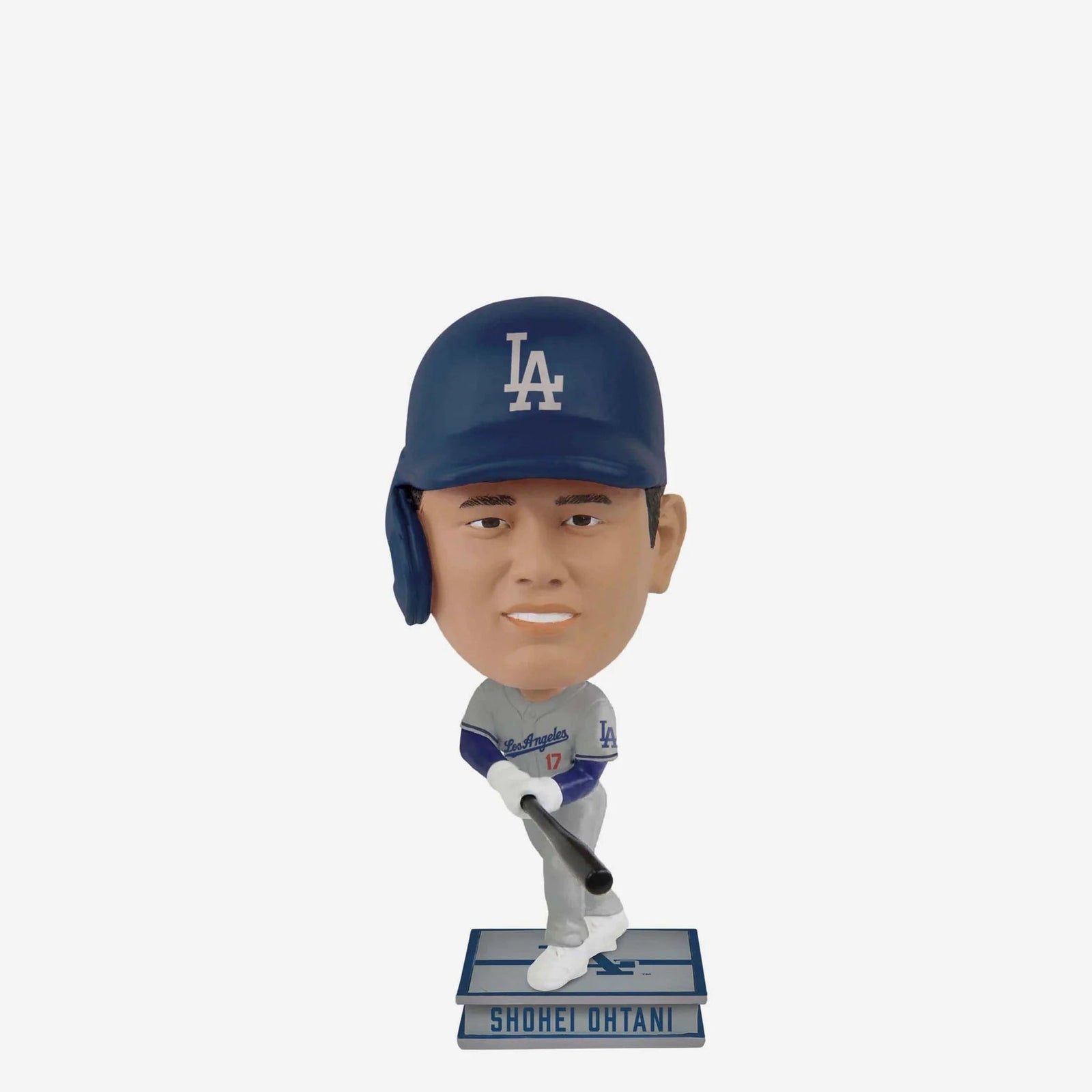 Shohei Ohtani Los Angeles Dodgers Away Jersey Square Mini Bighead Bobblehead