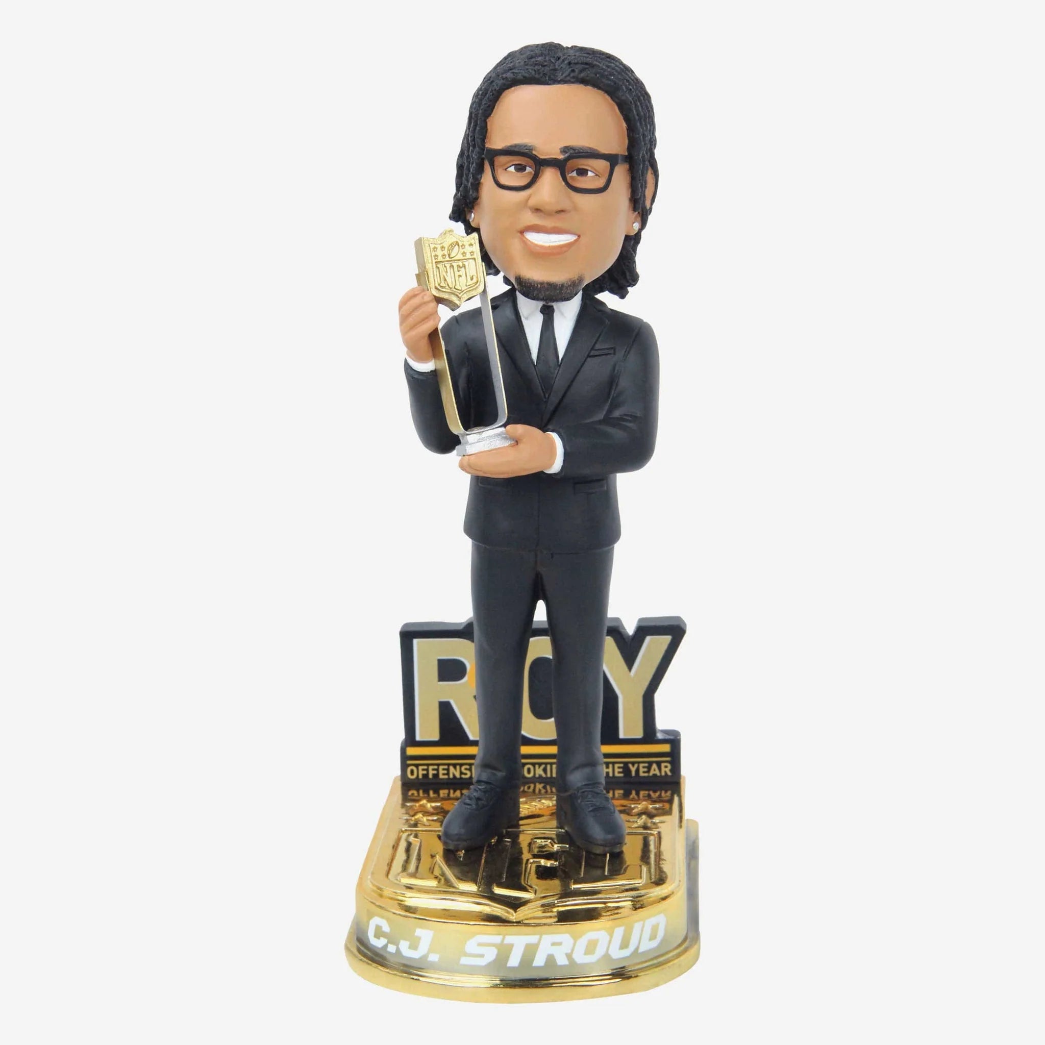 CJ Stroud Houston Texans 2023 NFL Offensive Rookie Of The Year NFL Bobblehead