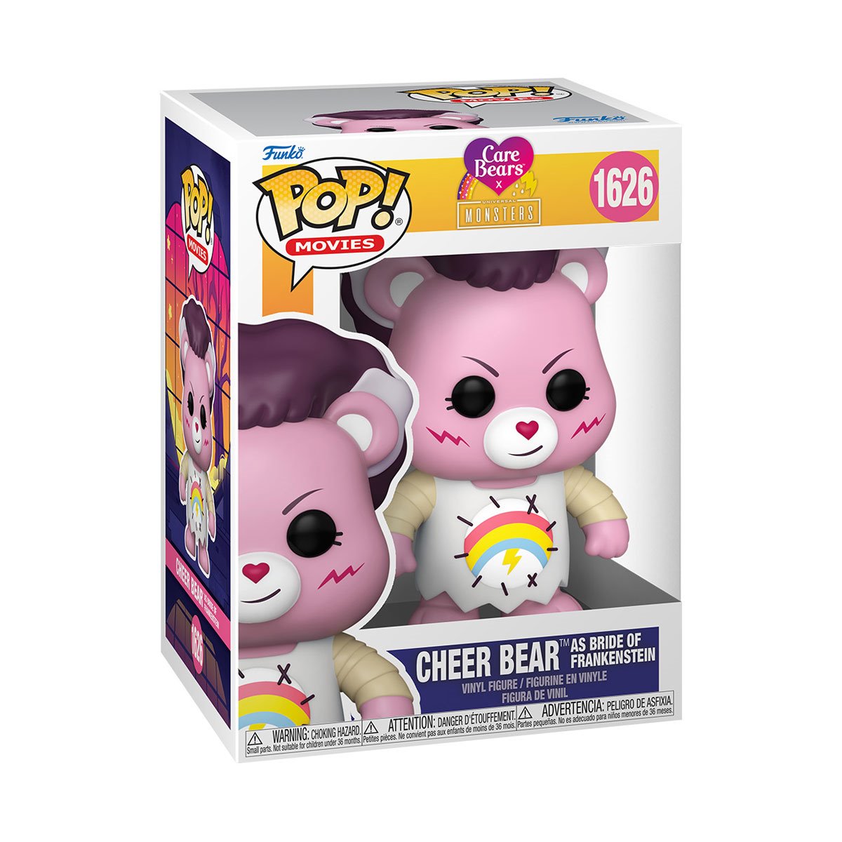 Care Bears x Universal Monsters Cheer Bear as Bride of Frankenstein by Funko Pop!