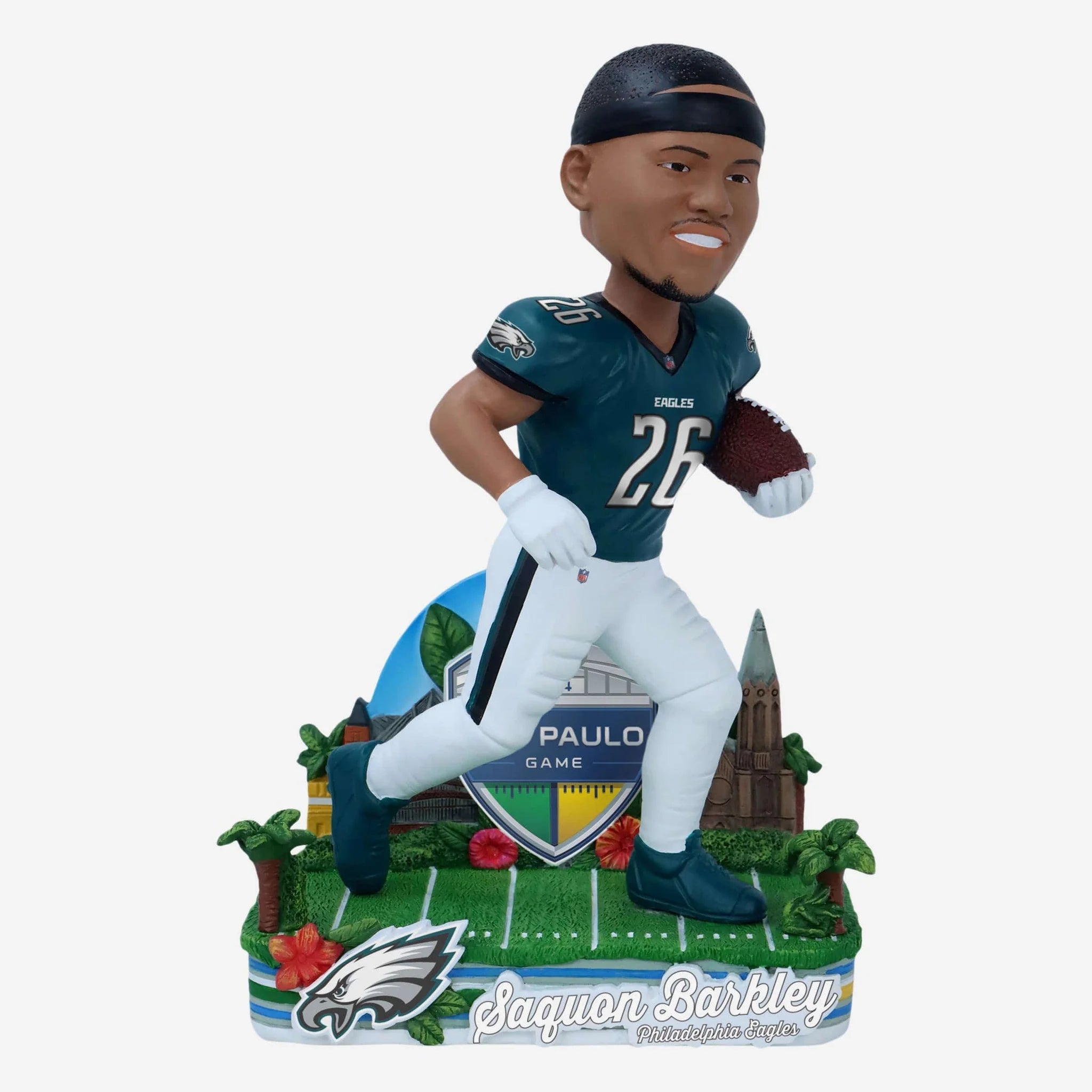 2024 NFL Corinthians Arena Sao Paulo Brazil Opening Game Bobbleheads