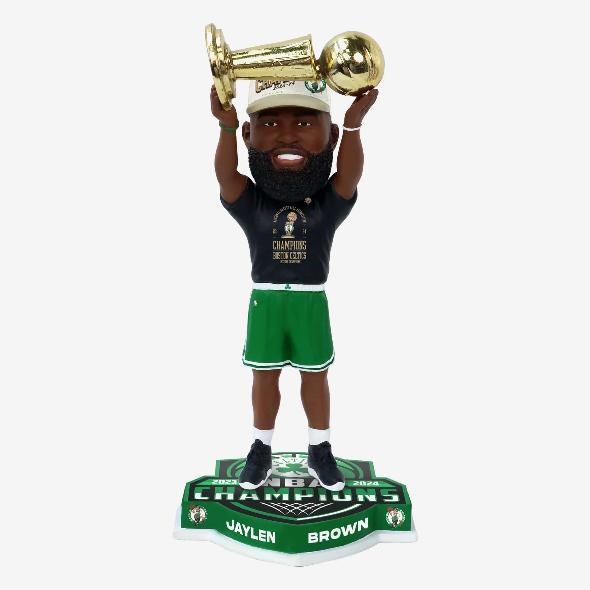 Boston Celtics 2024 NBA Champions Trophy Hoist Bobbleheads