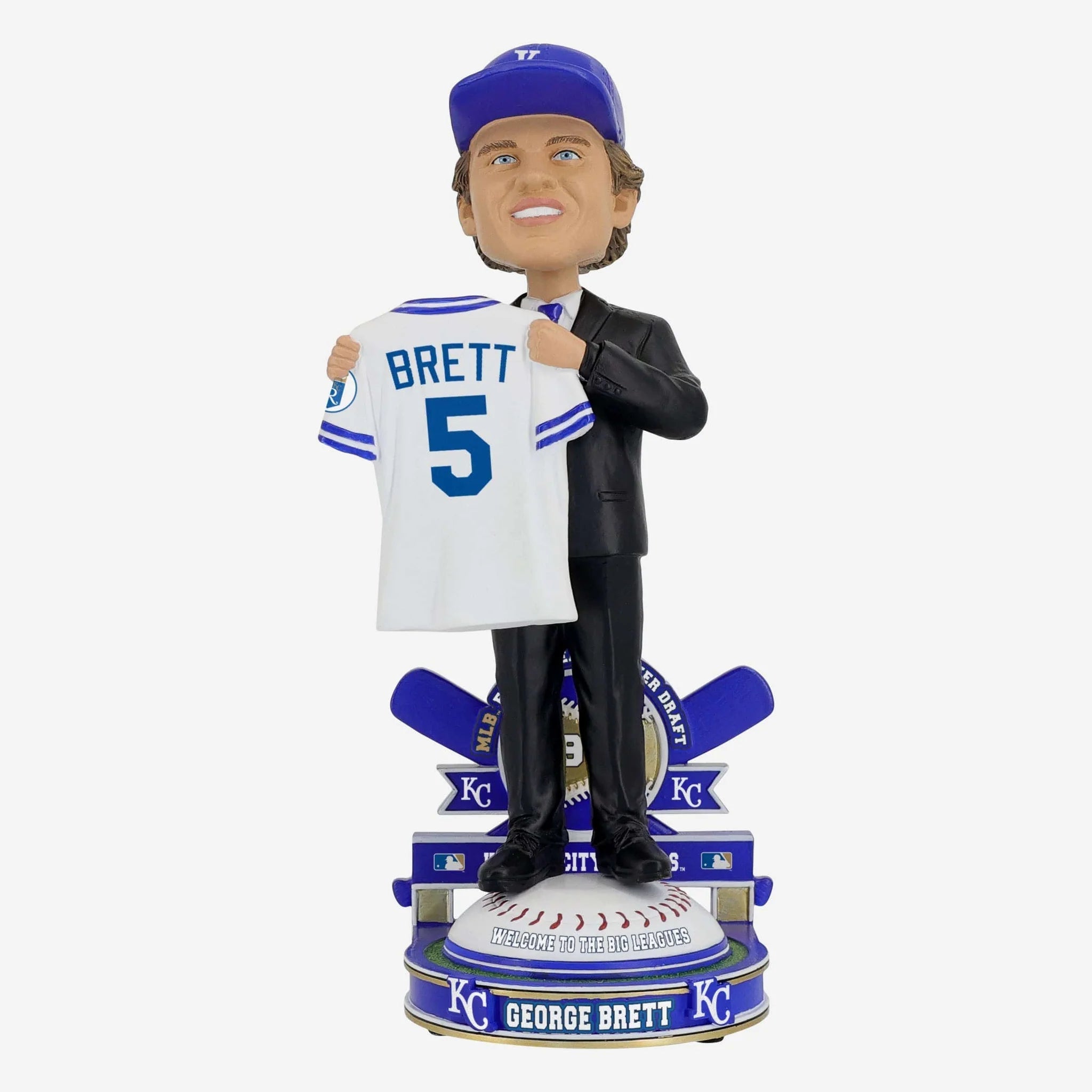 George Brett Kansas City Royals 1971 MLB Draft Pick #29 Bobblehead