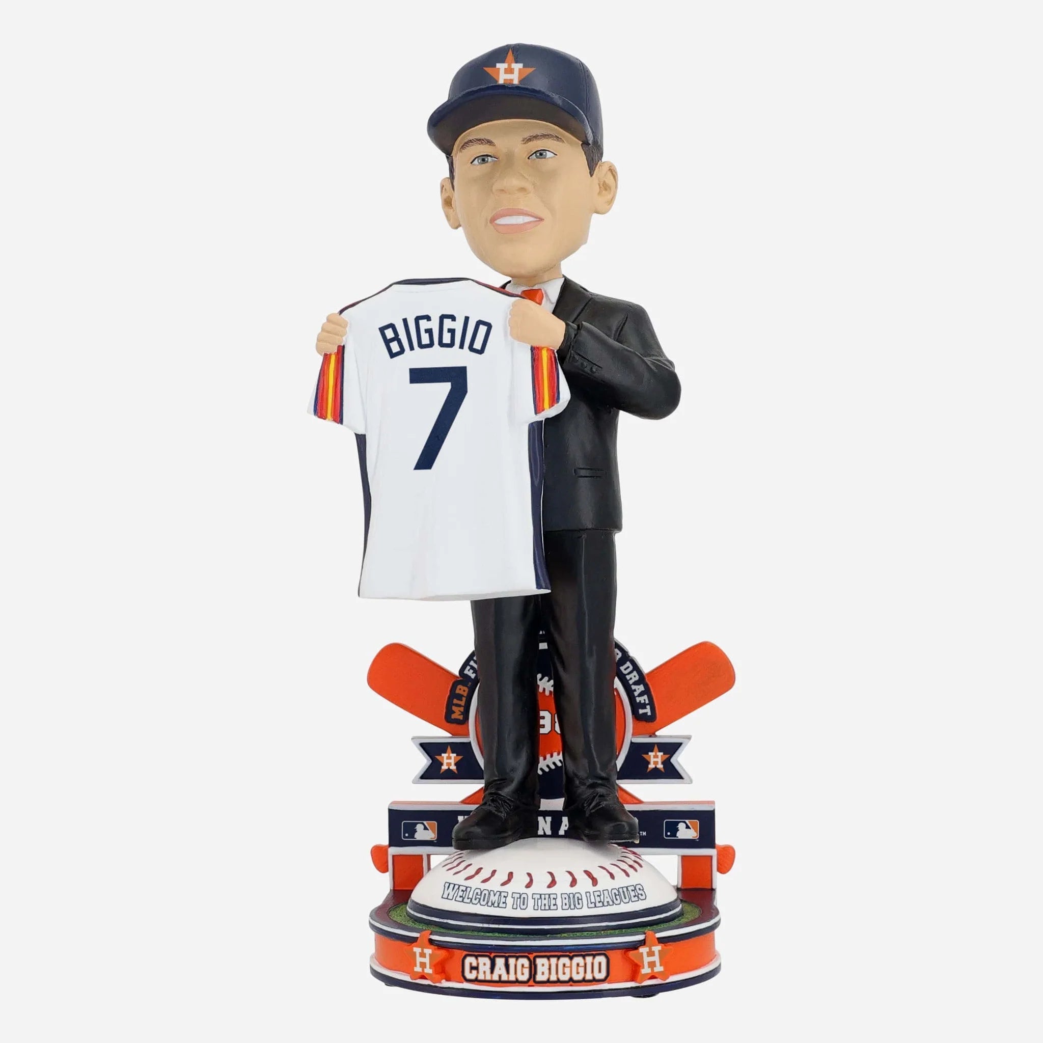 Craig Biggio Houston Astros 1987 MLB Draft Pick #22 Bobblehead