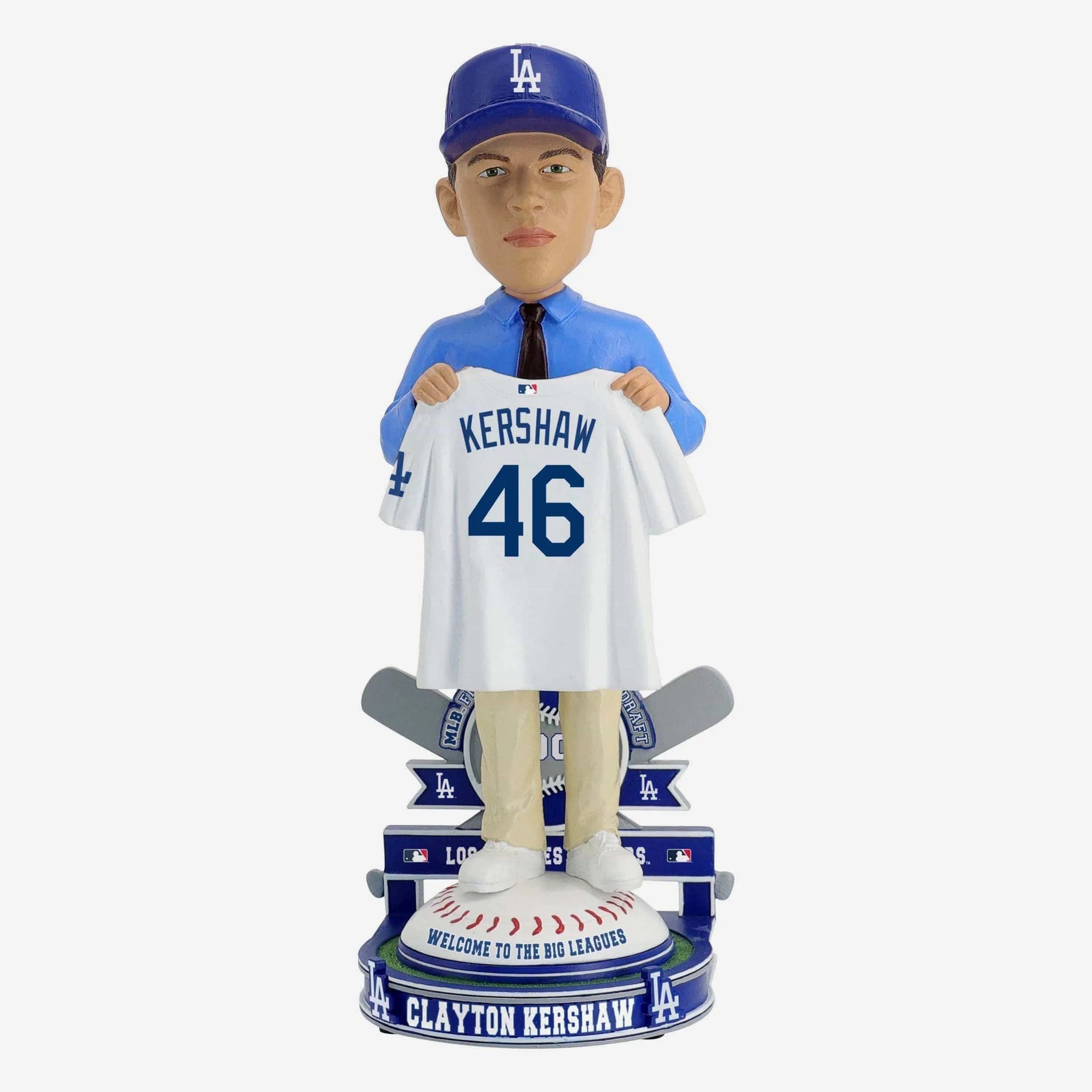 Clayton Kershaw Los Angeles Dodgers 2006 MLB Draft Pick #7 Bobblehead