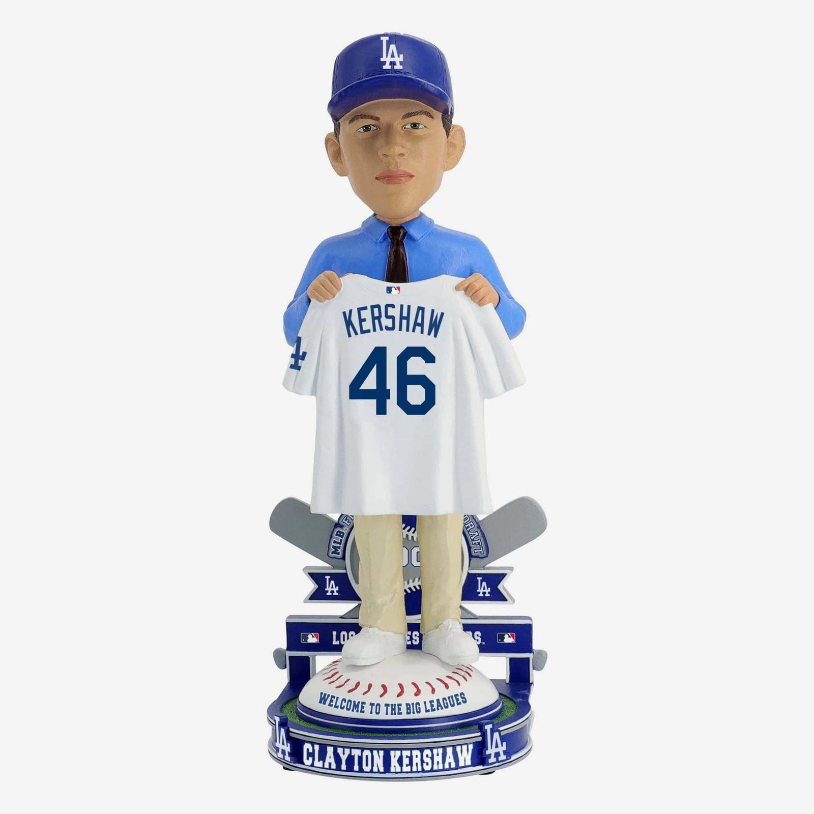 Clayton Kershaw Los Angeles Dodgers 2006 MLB Draft Pick #7 Bobblehead