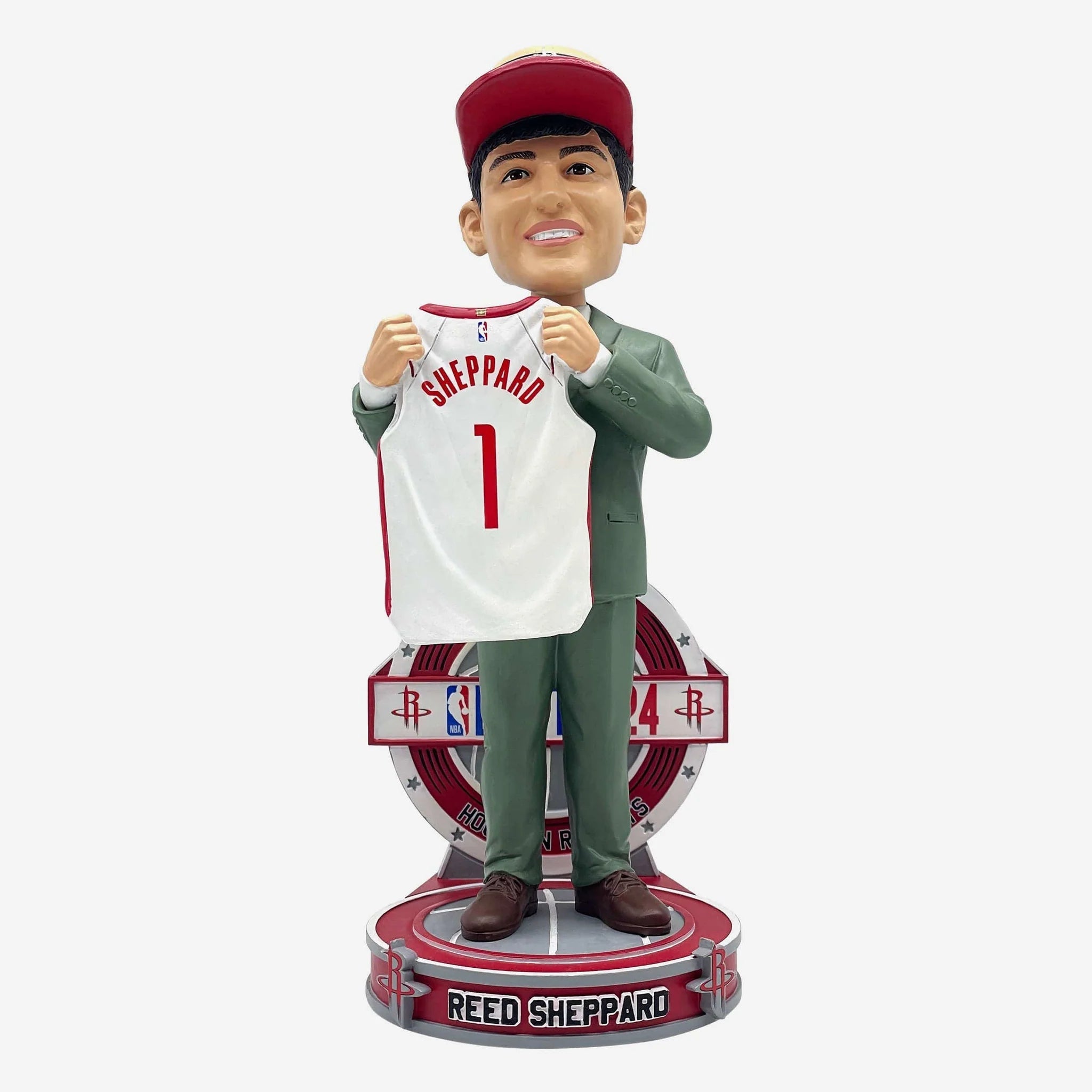 Reed Sheppard Houston Rockets 2024 NBA Draft Pick Bobblehead