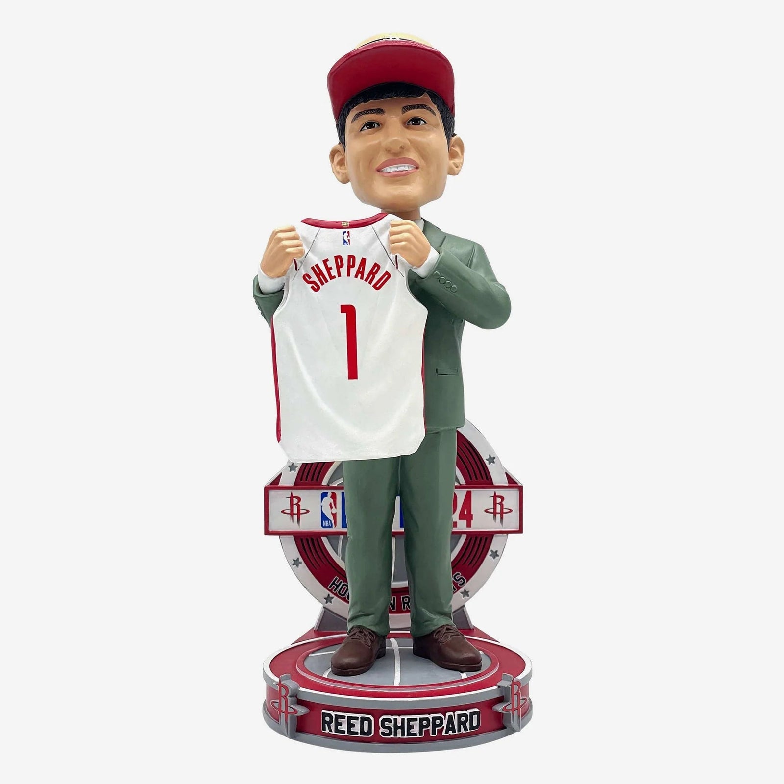 Reed Sheppard Houston Rockets 2024 NBA Draft Pick Bobblehead