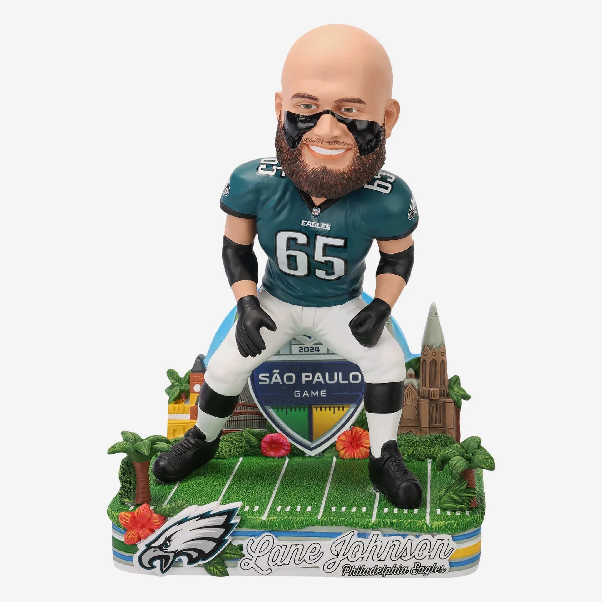 2024 NFL Corinthians Arena Sao Paulo Brazil Opening Game Bobbleheads