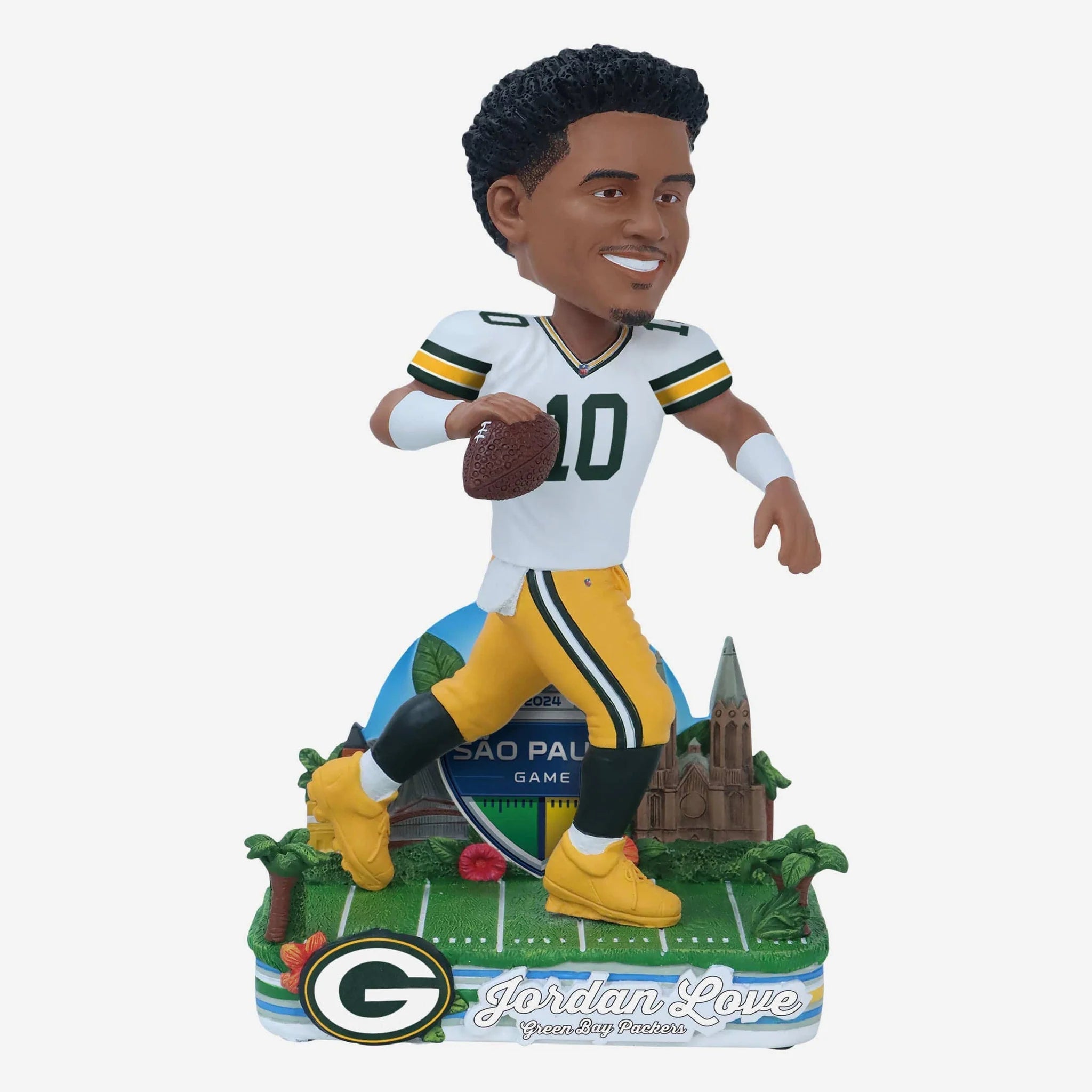2024 NFL Corinthians Arena Sao Paulo Brazil Opening Game Bobbleheads