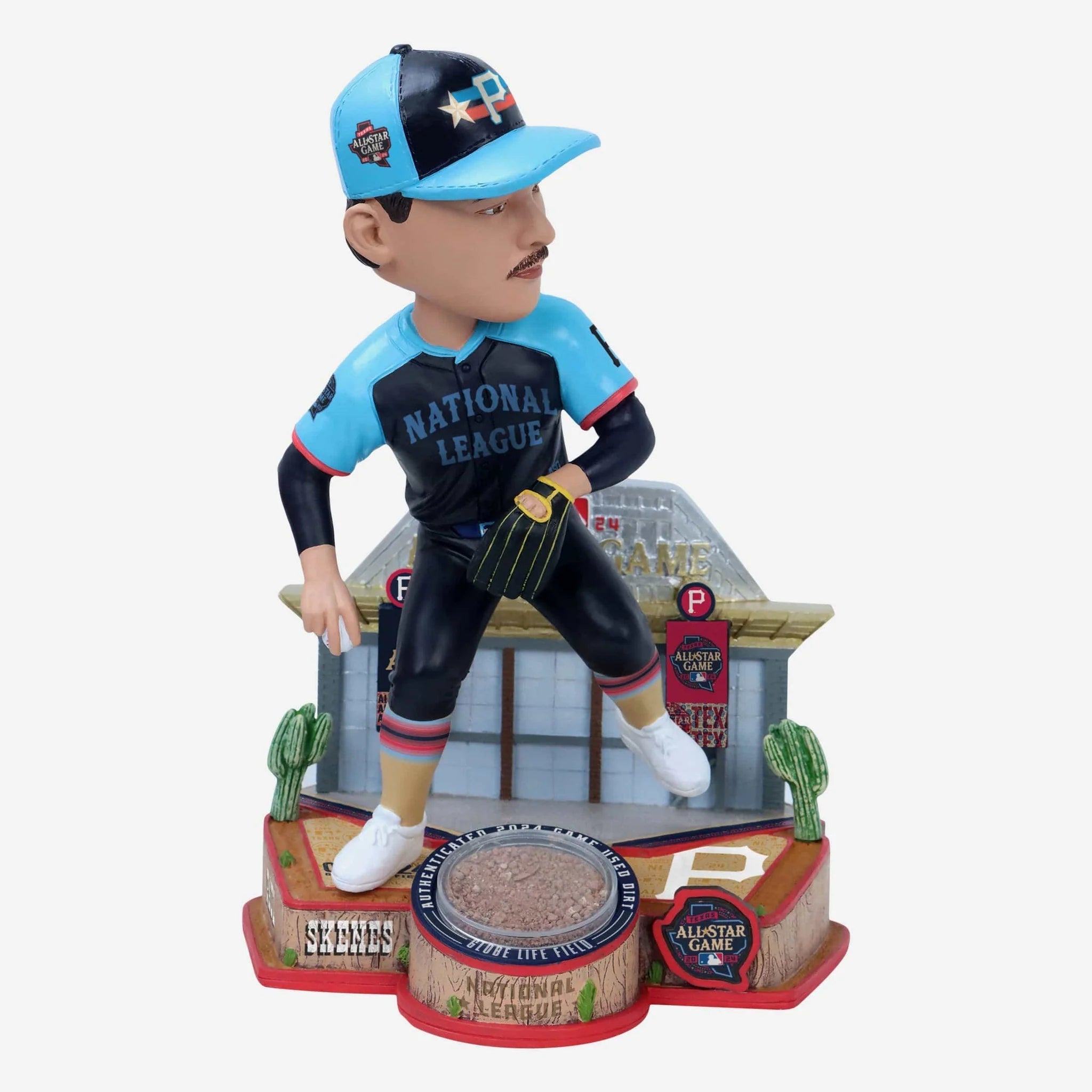 2024 MLB All-Star Game Event Authenticated Dirt Collection Bobbleheads