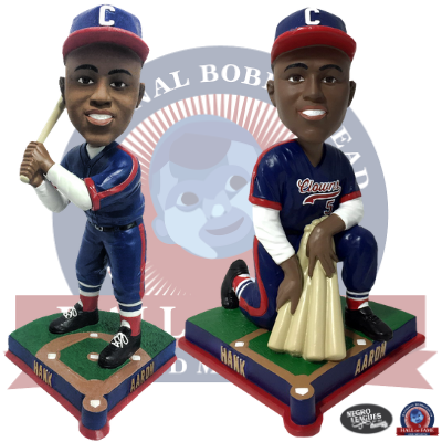 Hank Aaron Indianapolis Clowns Bobbleheads