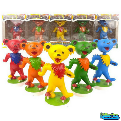 Grateful Dead Dancing Bear Bobbleheads
