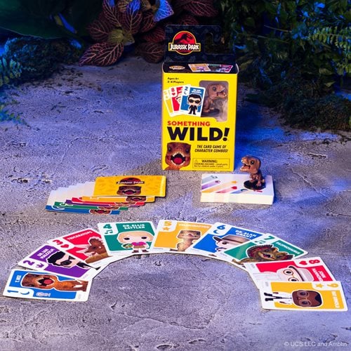 Jurassic Park T-Rex Something Wild Pop! Card Game