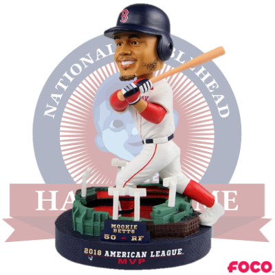 Mookie Betts Boston Red Sox 2018 AL MVP Bobblehead
