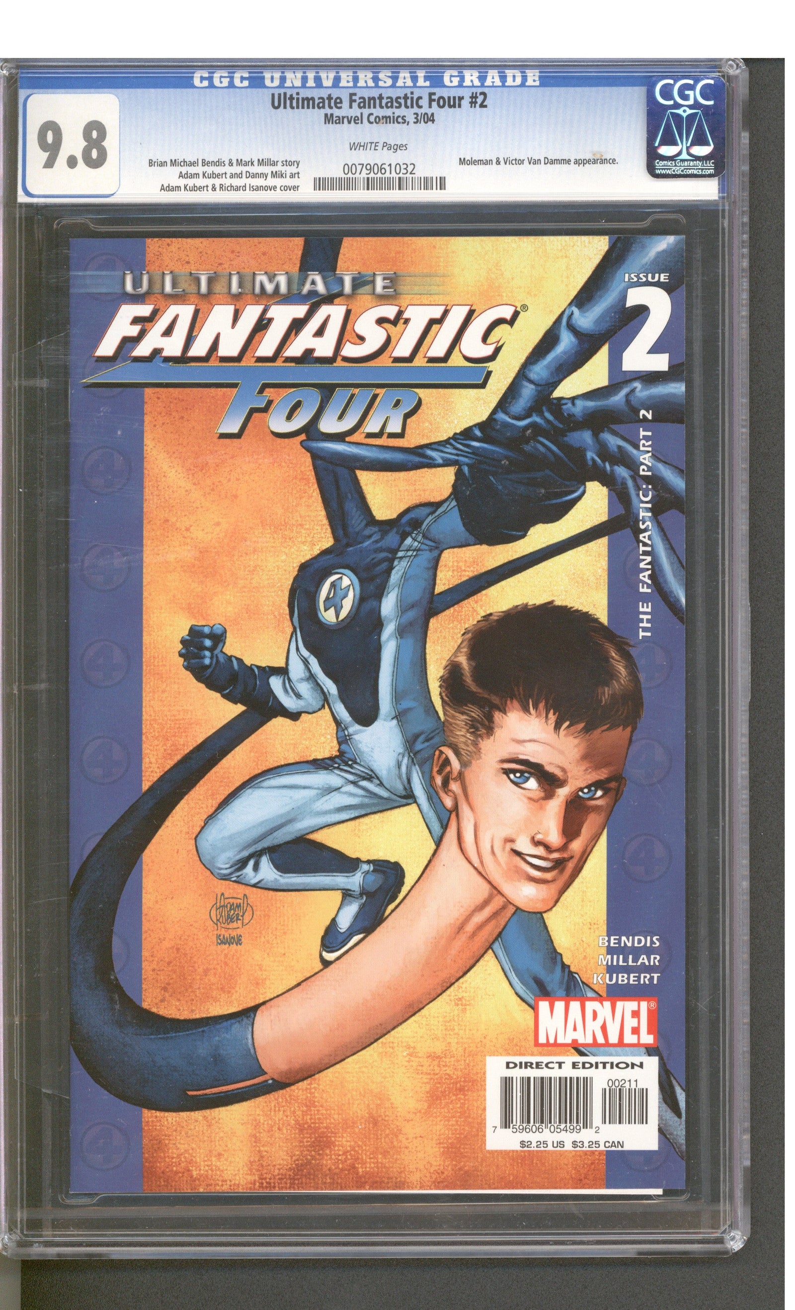 Ultimate Fantastic Four #2 (03/04) Graded CGC 9.8
