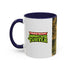 Teenage Mutant Marcus Turtle Accent Coffee Mug - A Marcus the Worm Retro Turtle (11/15oz)